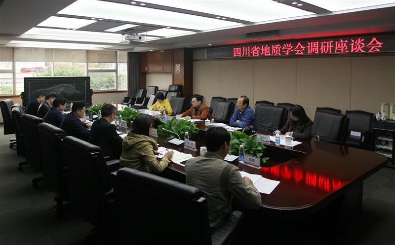 省自然J9集团厅二级巡视员、省地质学会理事长陈东辉一行莅临我局调研