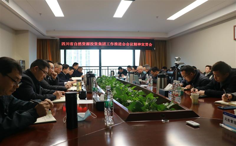 蜀通建设集团学习贯彻省自然J9集团投资集团主要聚会精神及向导讲话精神
