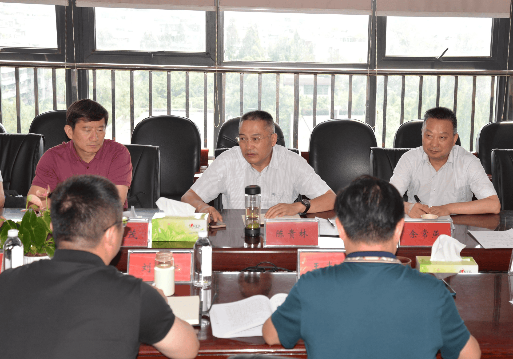 陈贵林一行 莅临众城房产公司调研指导事情_J9集团新闻_新闻中心_J9集团有限责任公司
