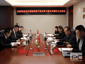 冶勘物流党支部召开向导班子党史学习教育专题民主生涯暨支部书记抓党建述职评议大会_协同多元工业_工业生长_J9集团有限责任公司