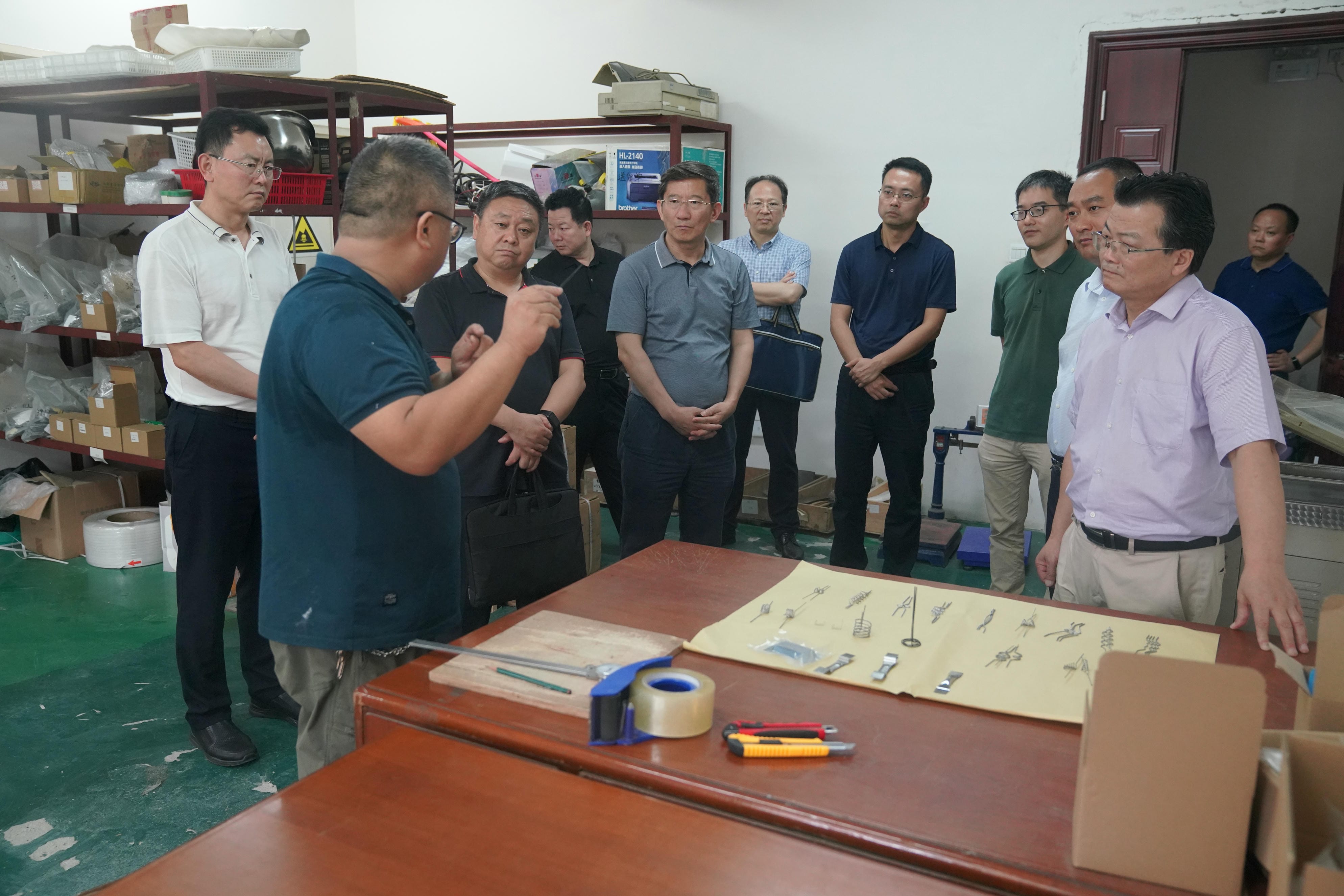 调研交流拓思绪 相互学习促提升 ——工业企业转型升级调研行_J9集团新闻_新闻中心_J9集团有限责任公司