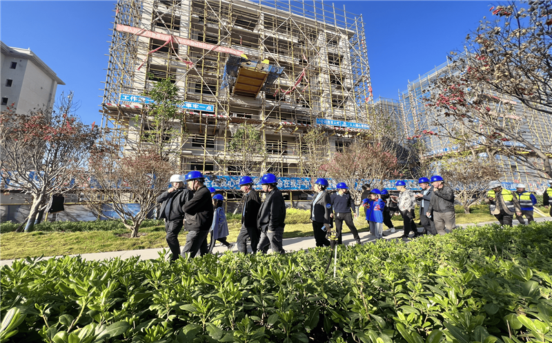 亲临实境 | 海河上院·上林栖工地开放日盛启，，实探未来新家