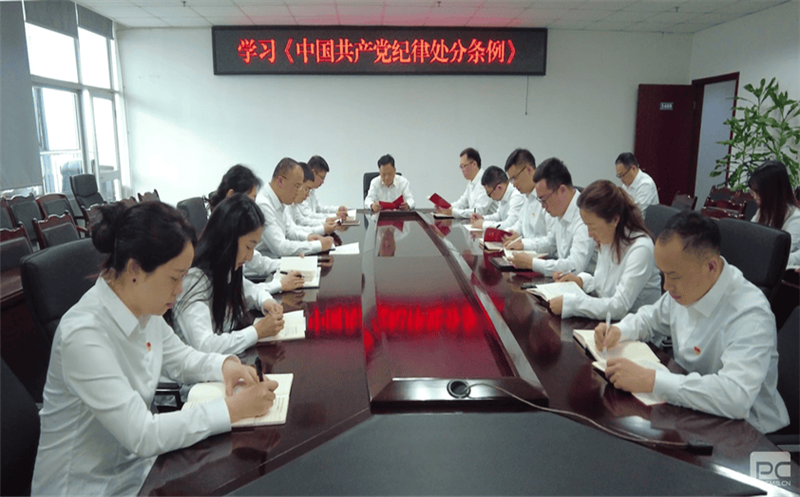 增强规则意识，，，，严守纪律底线 ——物探院组织学习新修订《中国共产党纪律处分条例》