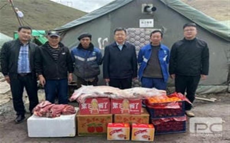 华锋钻探深入项目一线，，，协力攻坚破难题